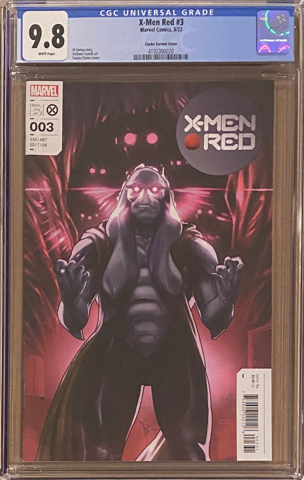 X-Men Red #3 Clarke Variant CGC 9.8