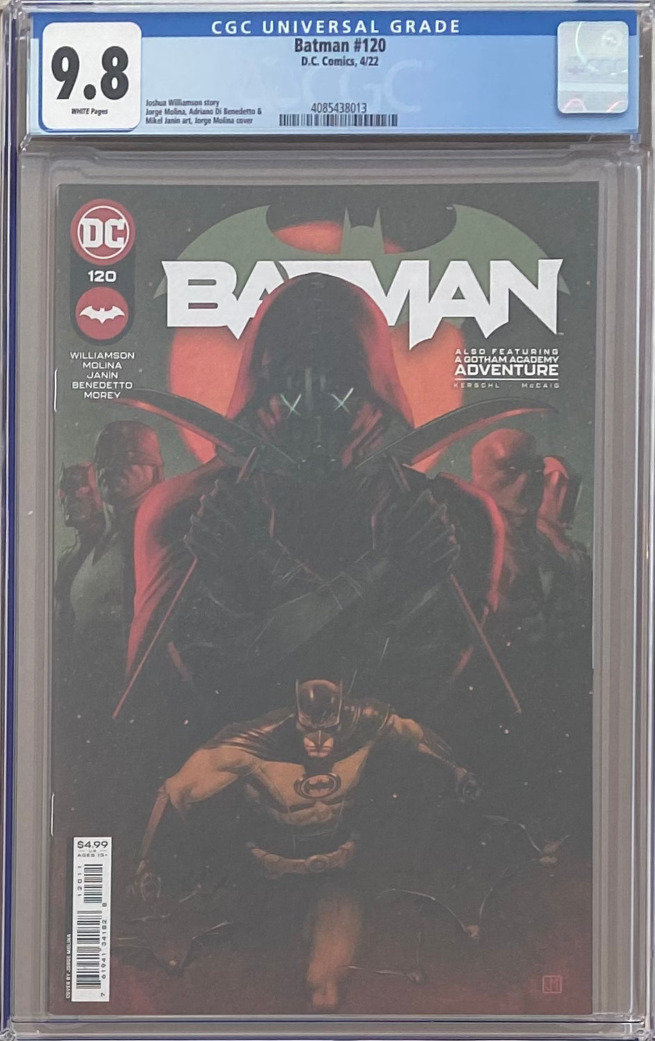 Batman #120 CGC 9.8