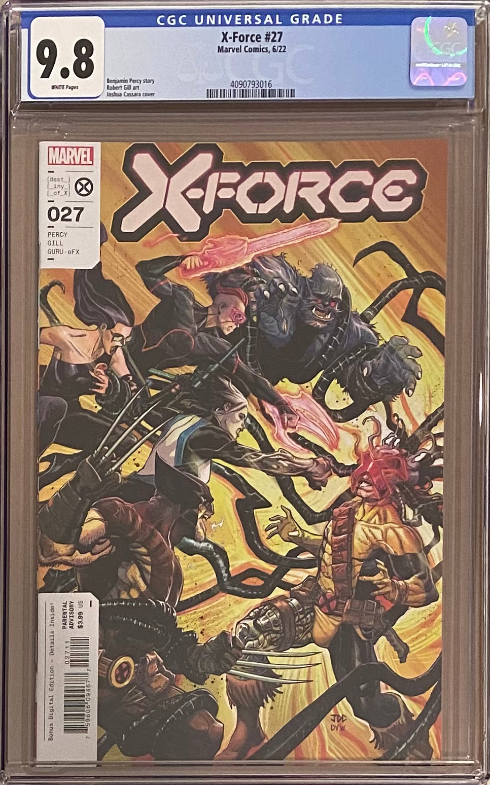 X-Force #27 CGC 9.8