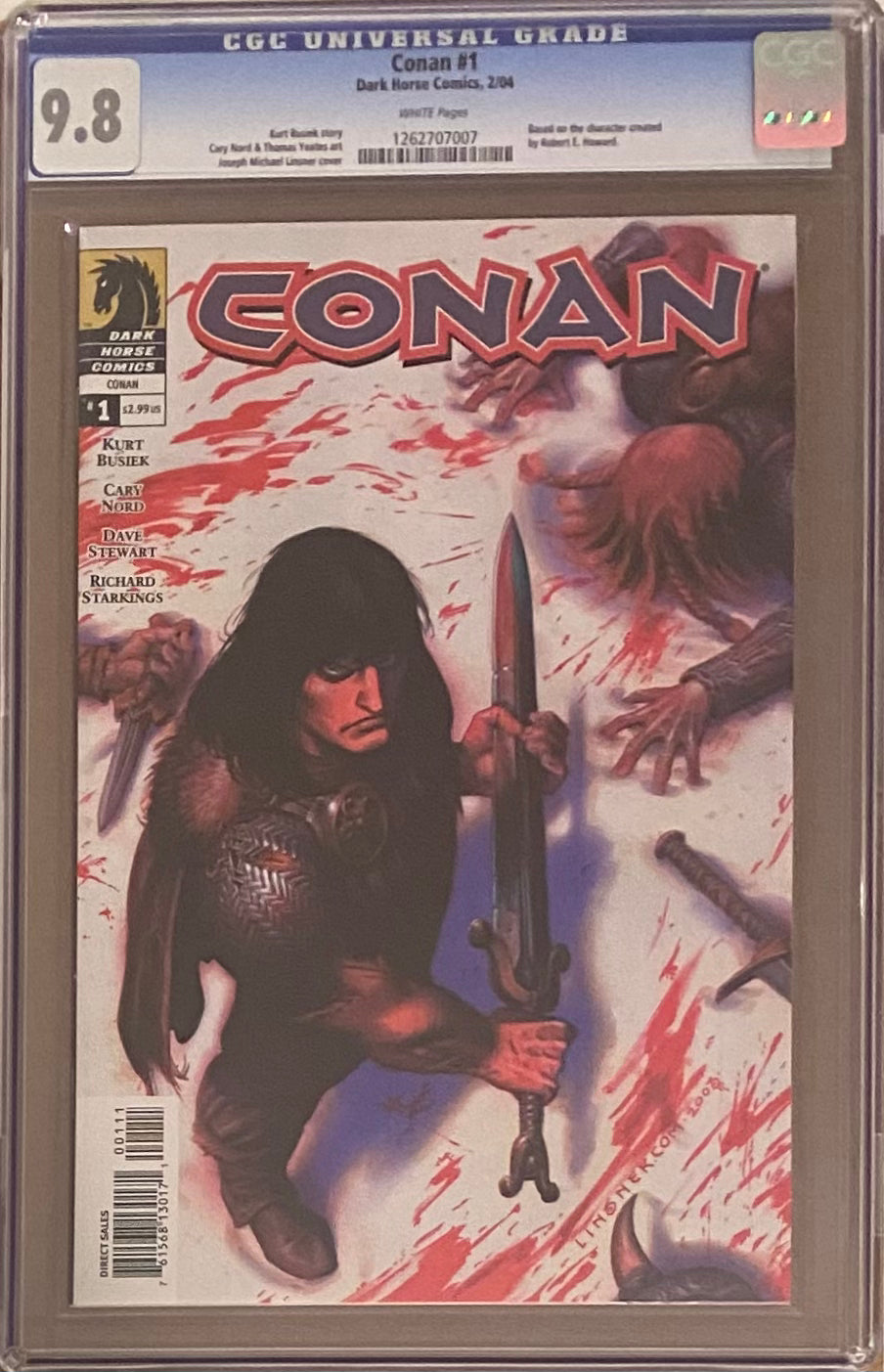 Conan #1 CGC 9.8