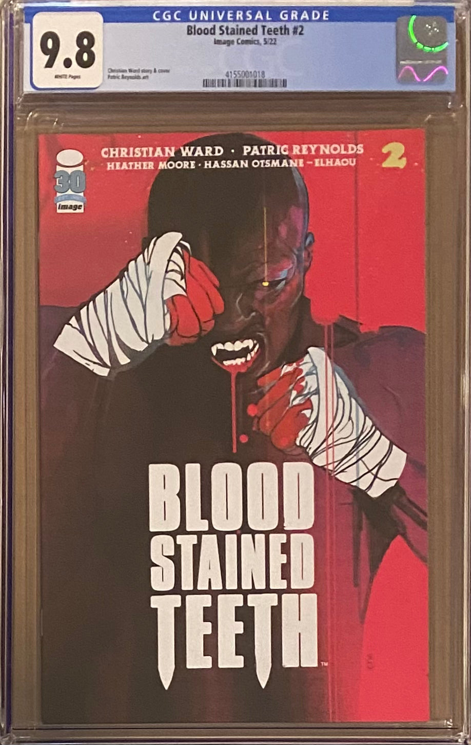 Blood Stained Teeth #2 CGC 9.8