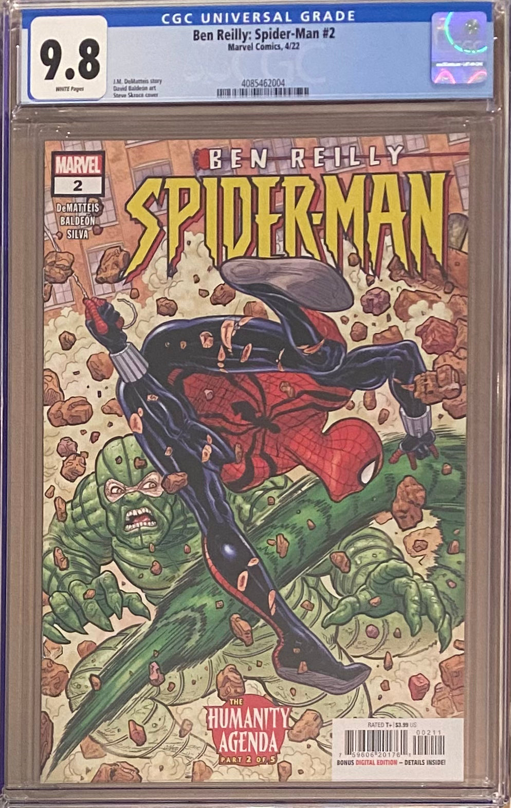 Ben Reilly: Spider-Man #2 CGC 9.8