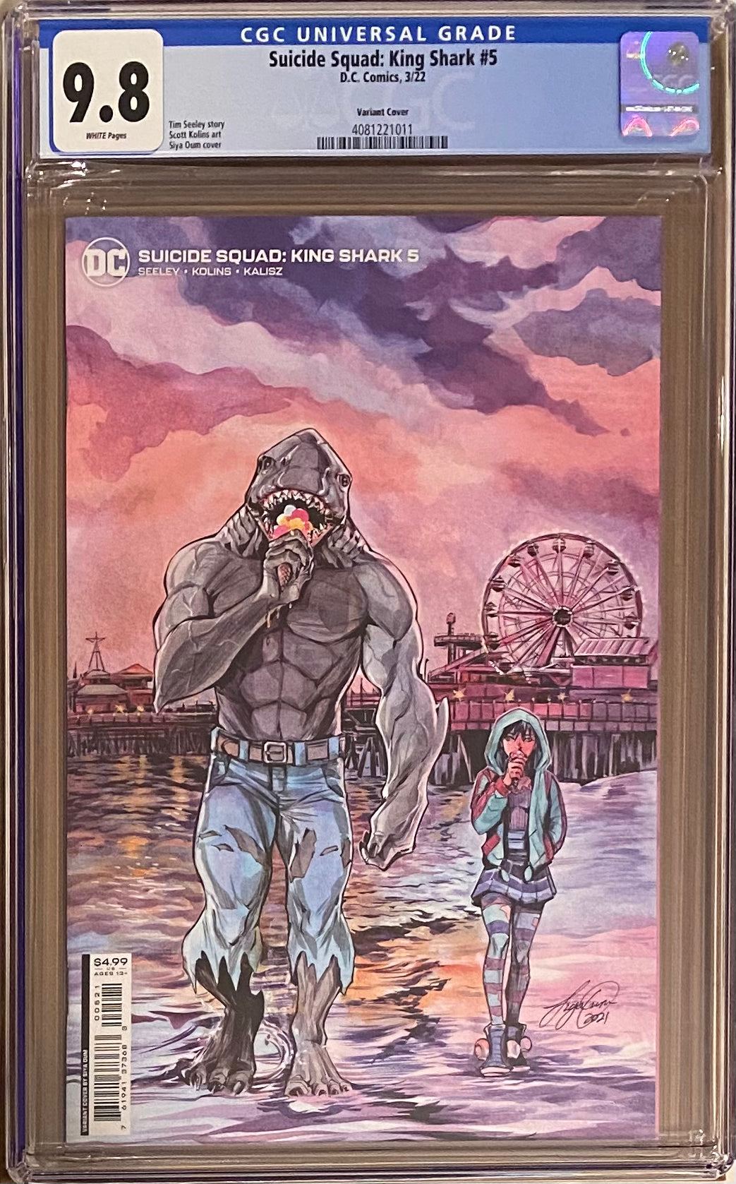 Suicide Squad: King Shark #5 Variant CGC 9.8