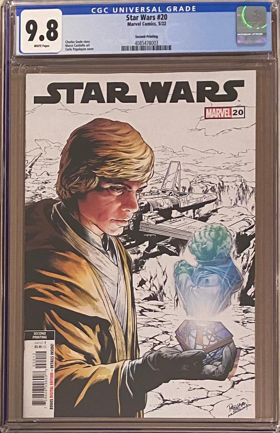 Star Wars #20 Second Printing CGC 9.8