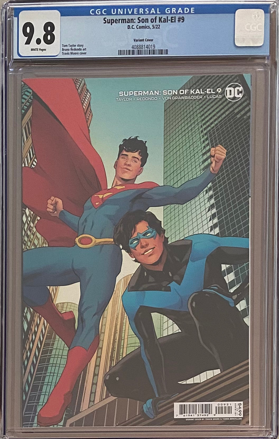 Superman: Son of Kal-El #9 Moore Variant CGC 9.8