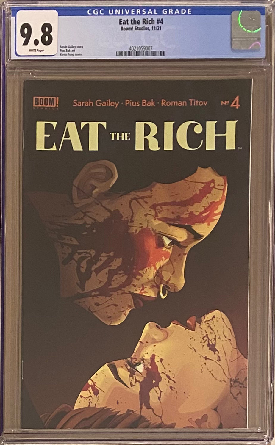Eat the Rich #4 CGC 9.8