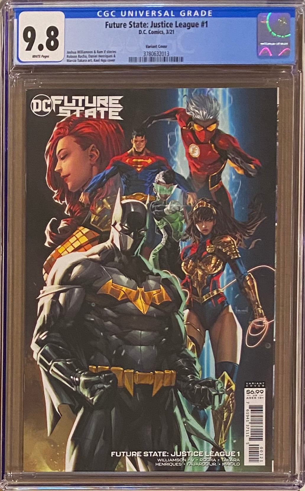 Future State: Justice League #1 Variant CGC 9.8