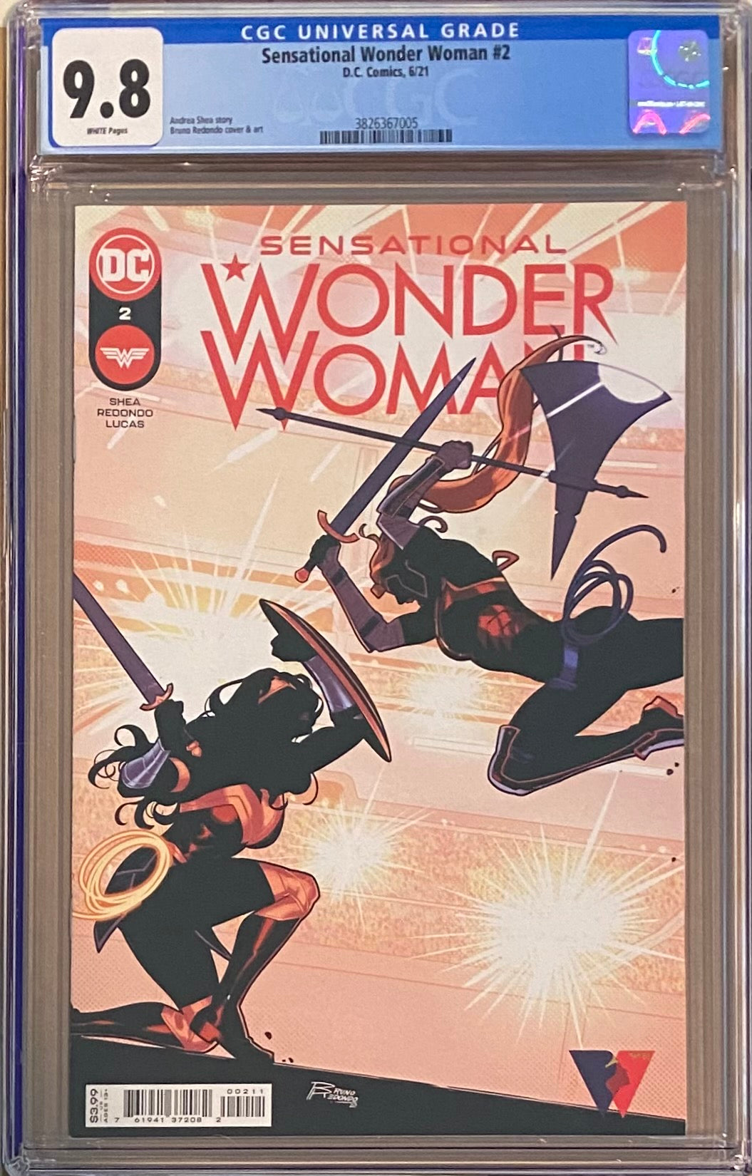 Sensational Wonder Woman #2 CGC 9.8