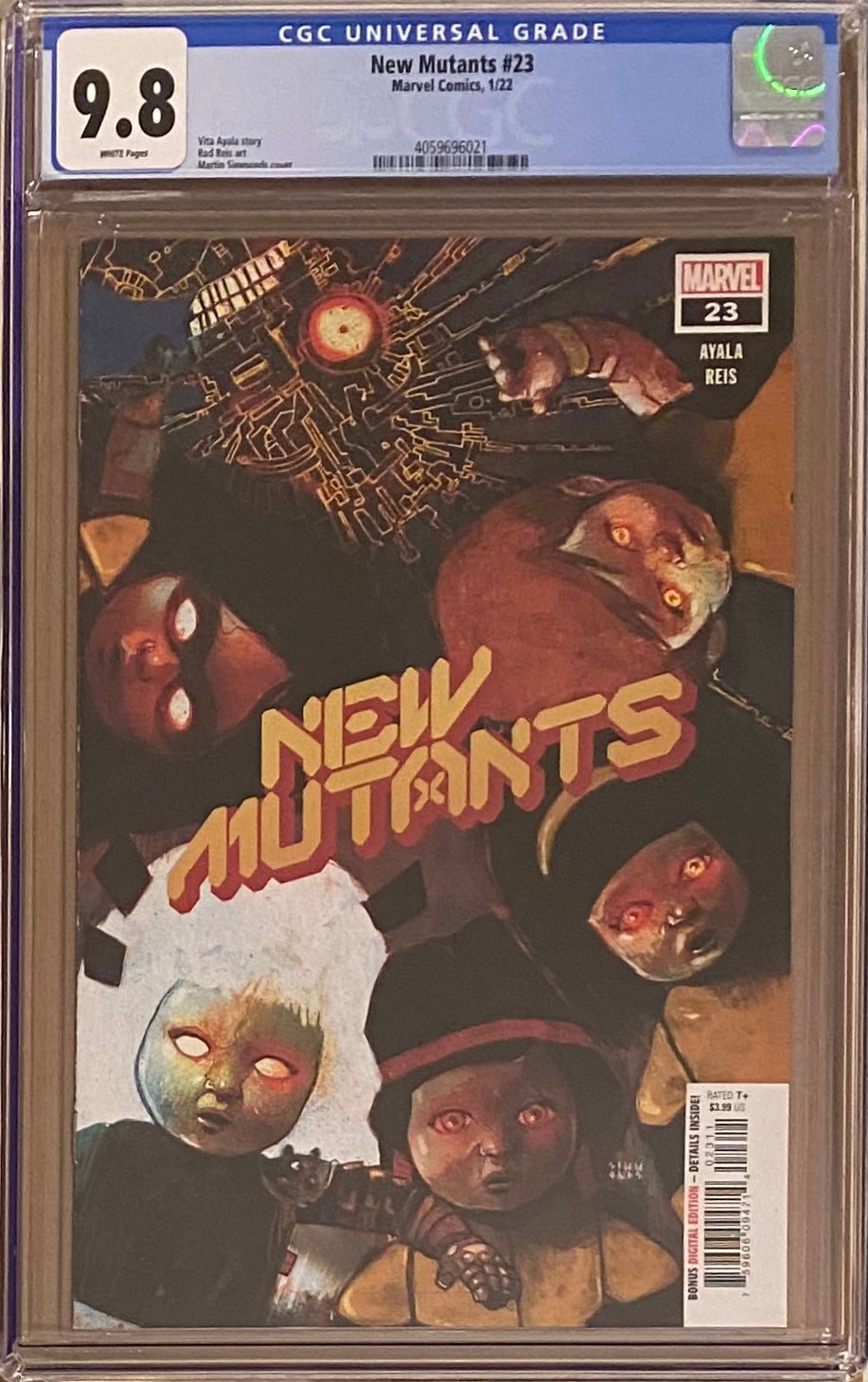 New Mutants #23 CGC 9.8