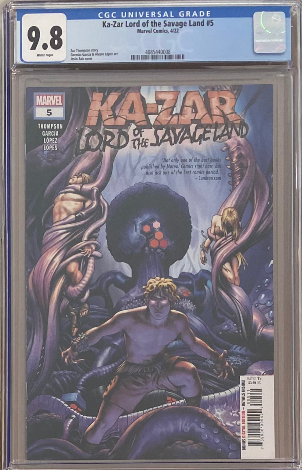 Ka-Zar: Lord of the Savage Land #5 CGC 9.8