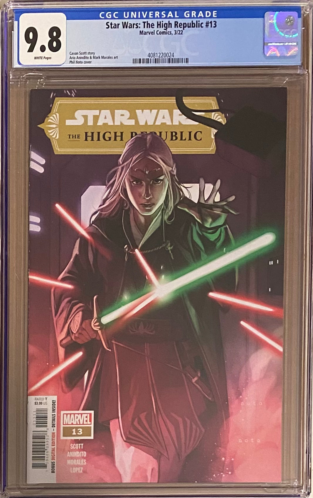 Star Wars: The High Republic #13 CGC 9.8
