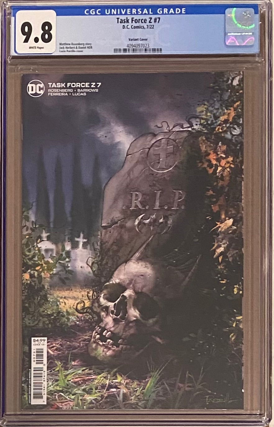 Task Force Z #7 Variant CGC 9.8