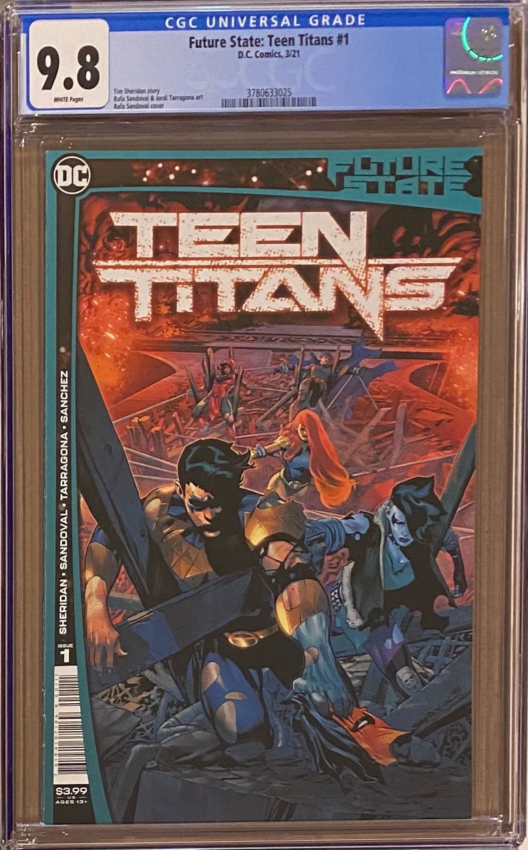 Future State: Teen Titans #1 CGC 9.8