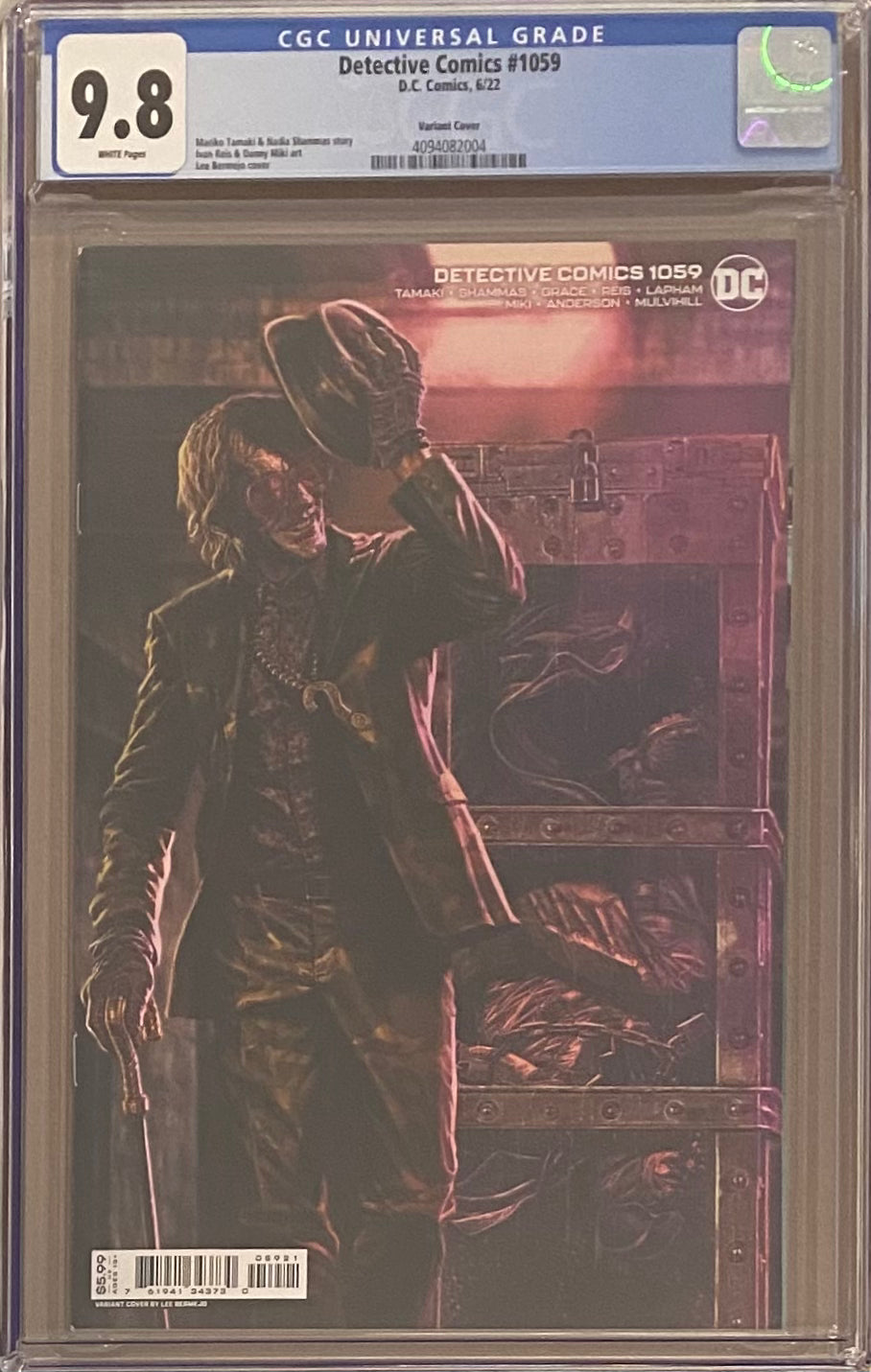 Detective Comics #1059 Bermejo Variant CGC 9.8