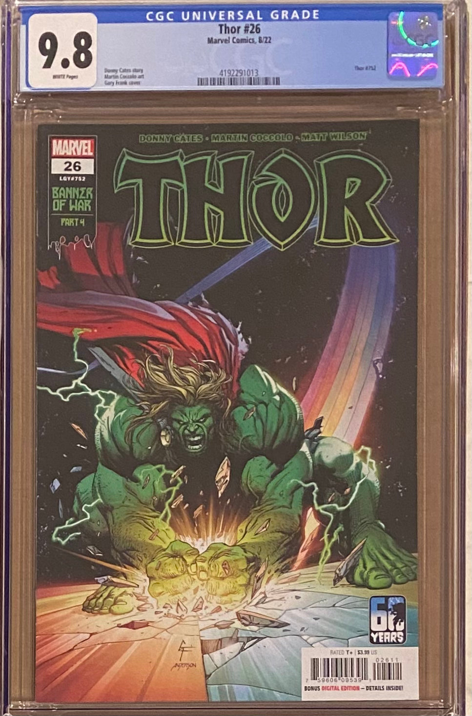 Thor #26 CGC 9.8