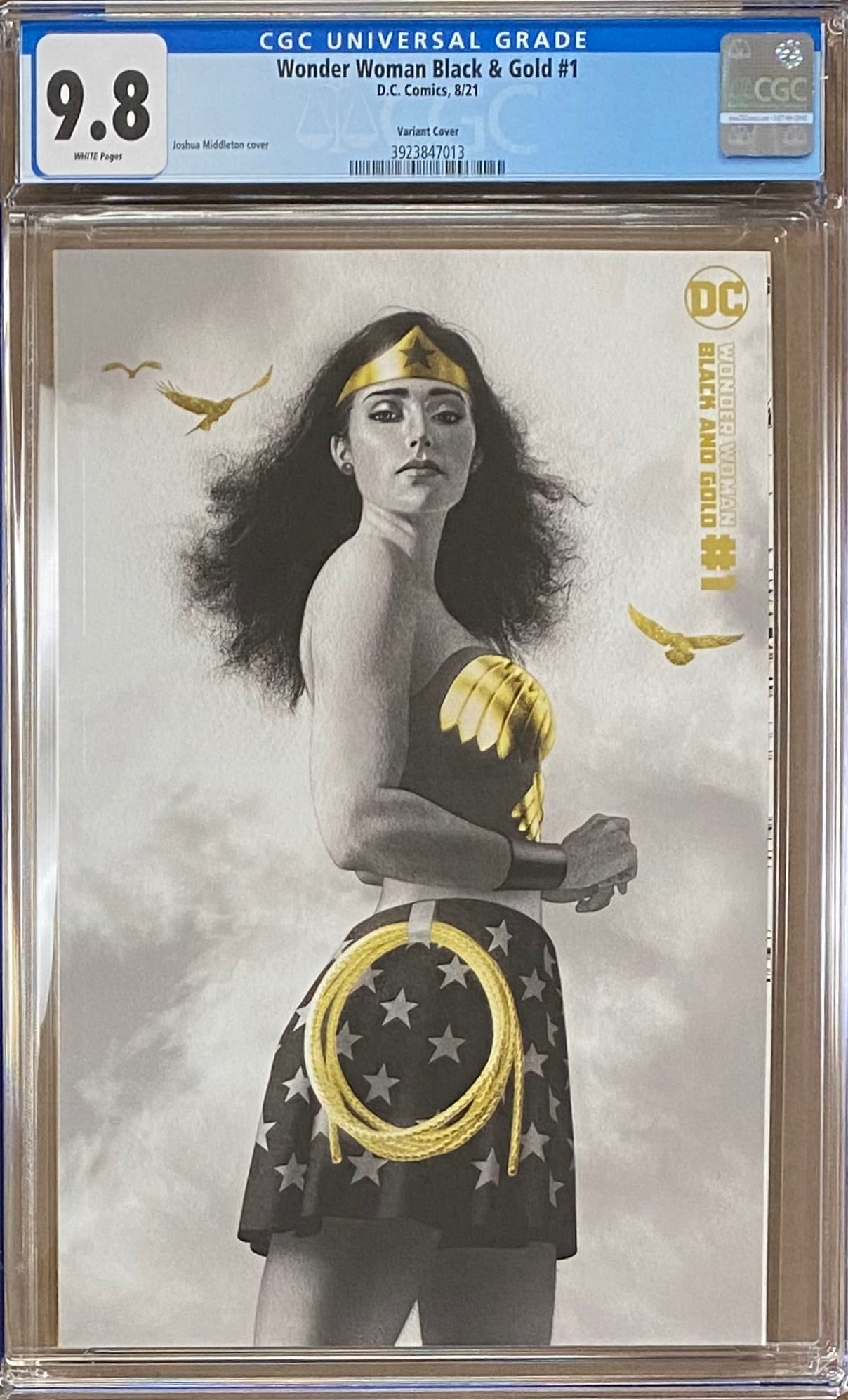 Wonder Woman: Black and Gold #1 Middleton Variant CGC 9.8