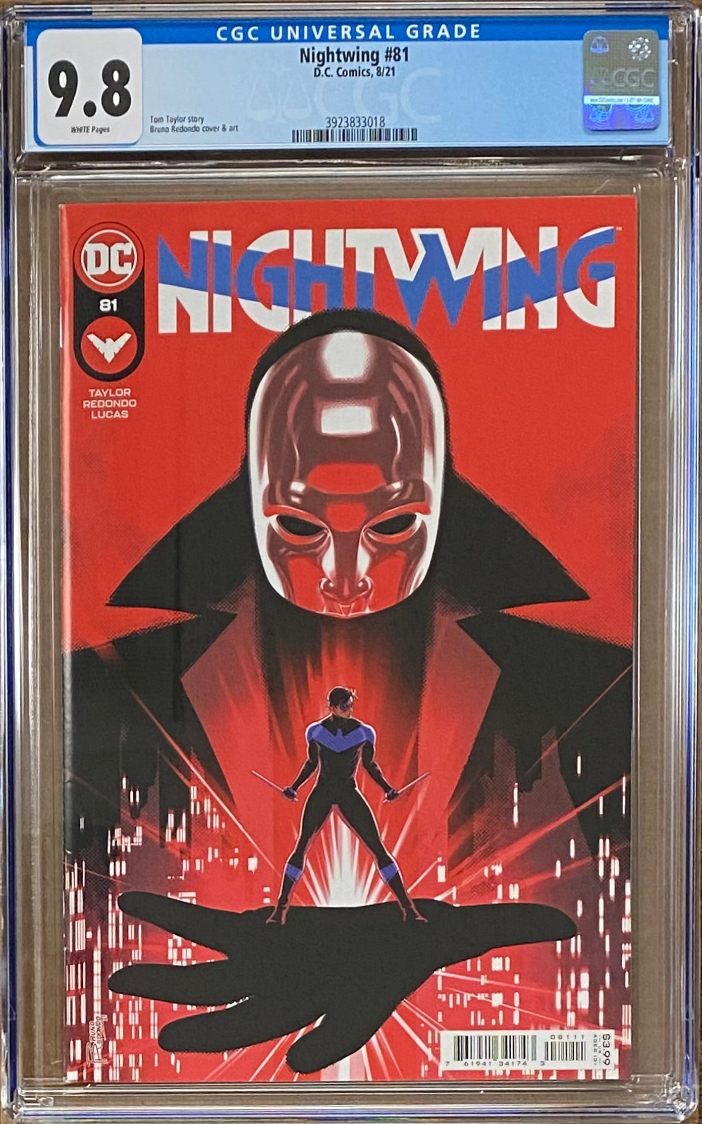 Nightwing #81 CGC 9.8 - First Appearance Heartless