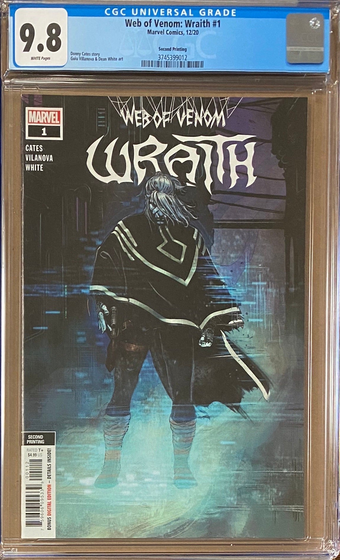 Web of Venom: Wraith #1 Second Printing CGC 9.8