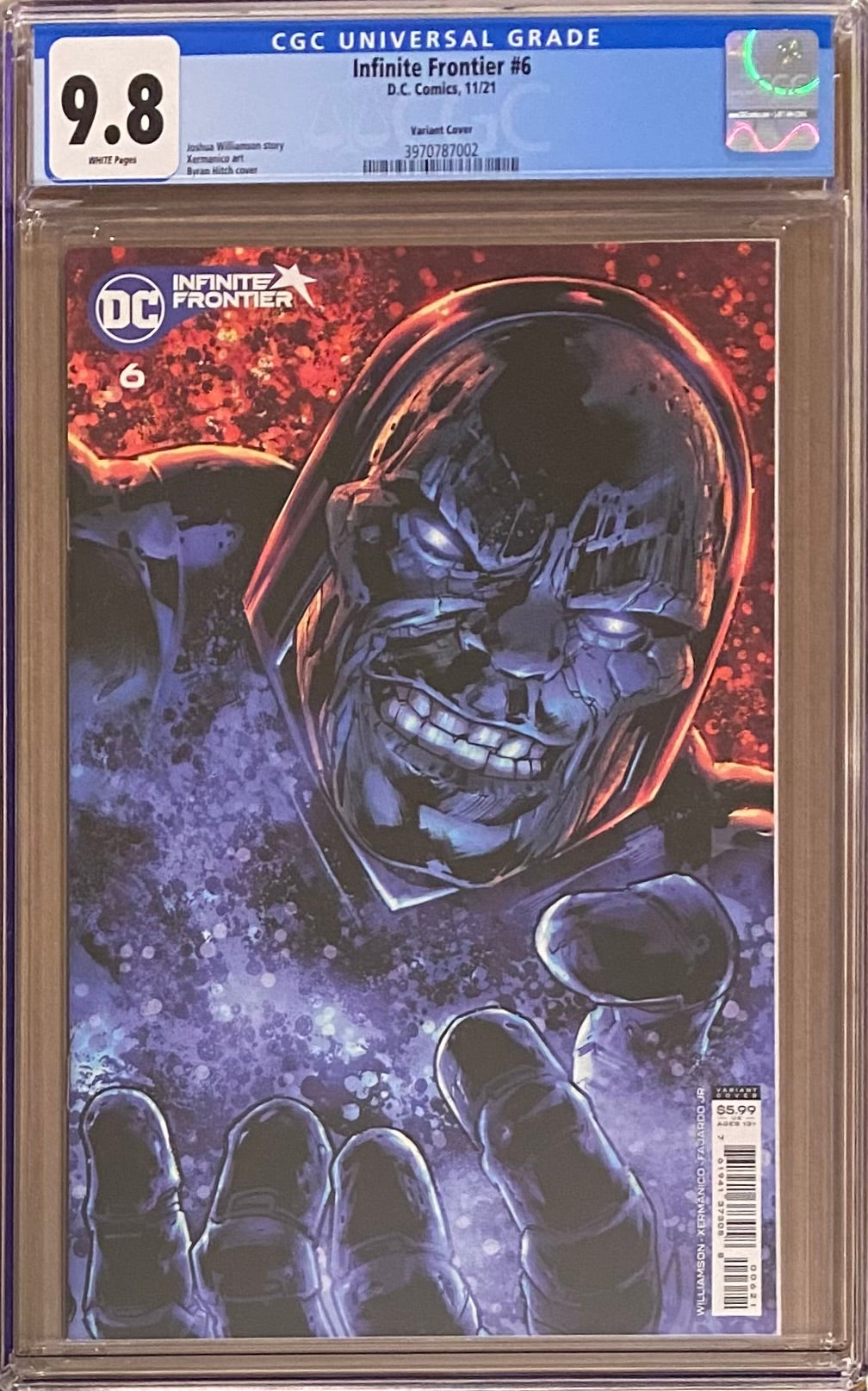 Infinite Frontier #6 Variant CGC 9.8