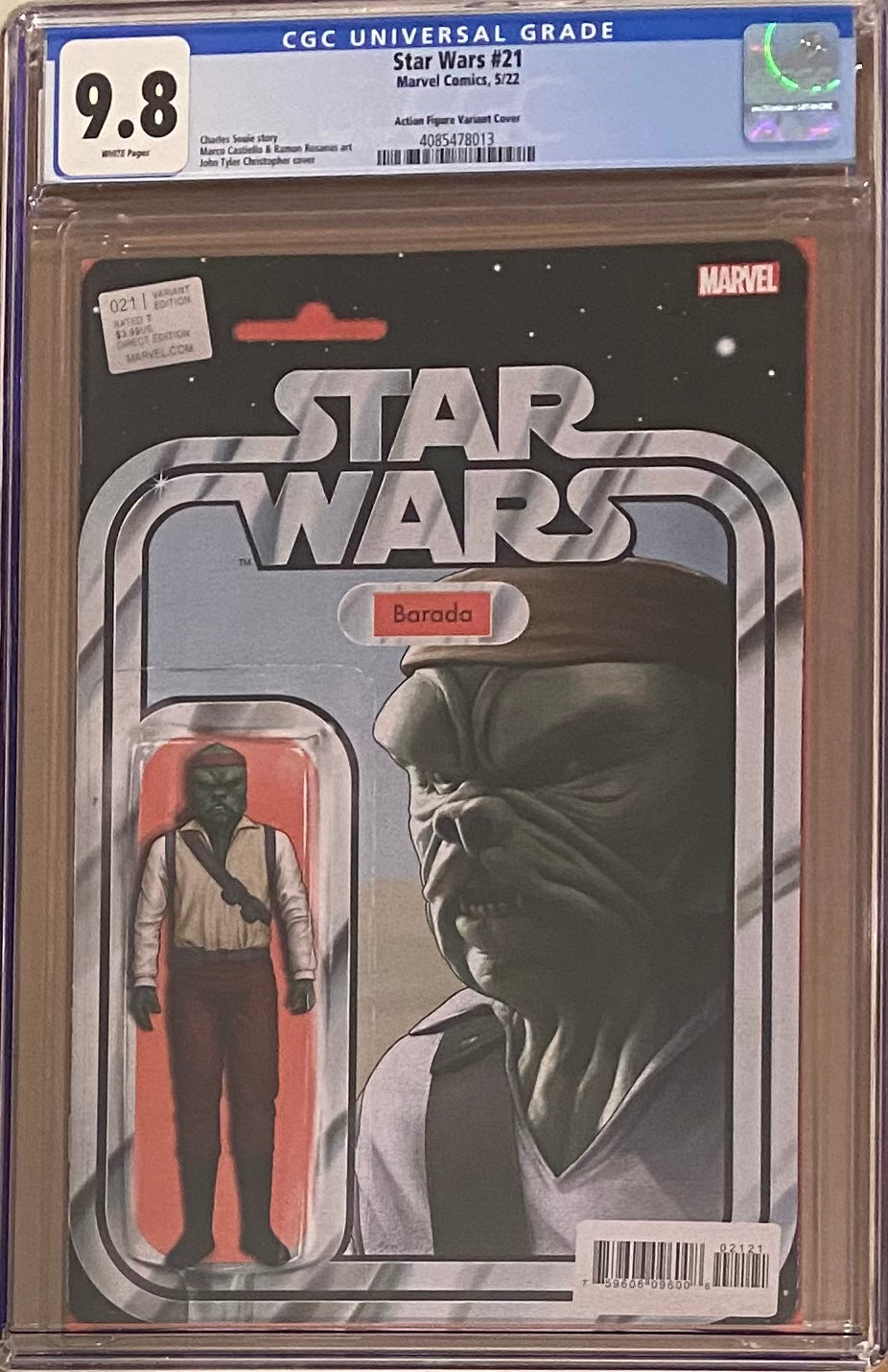 Star Wars #21 Action Figure Variant CGC 9.8