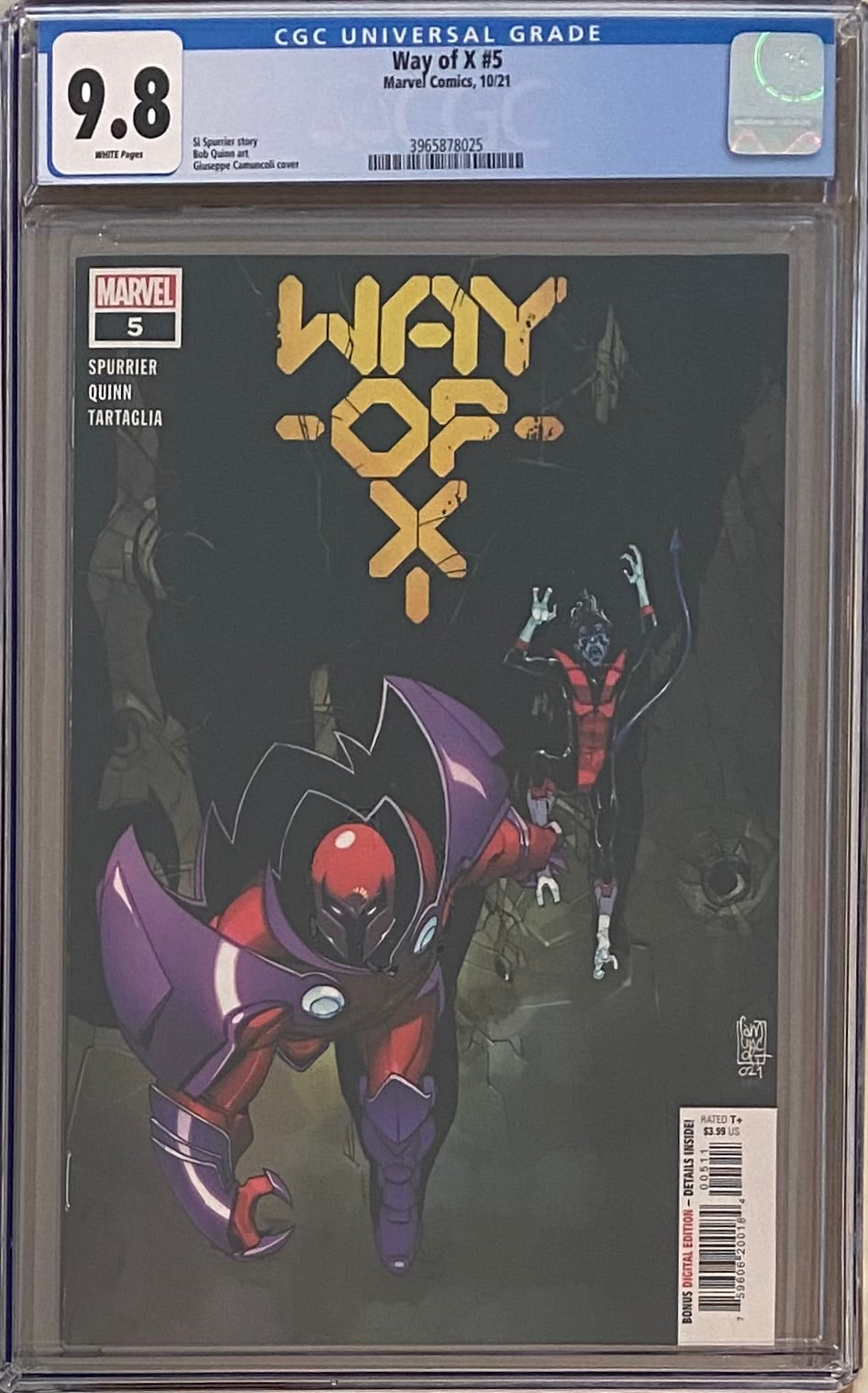 Way of X #5 CGC 9.8
