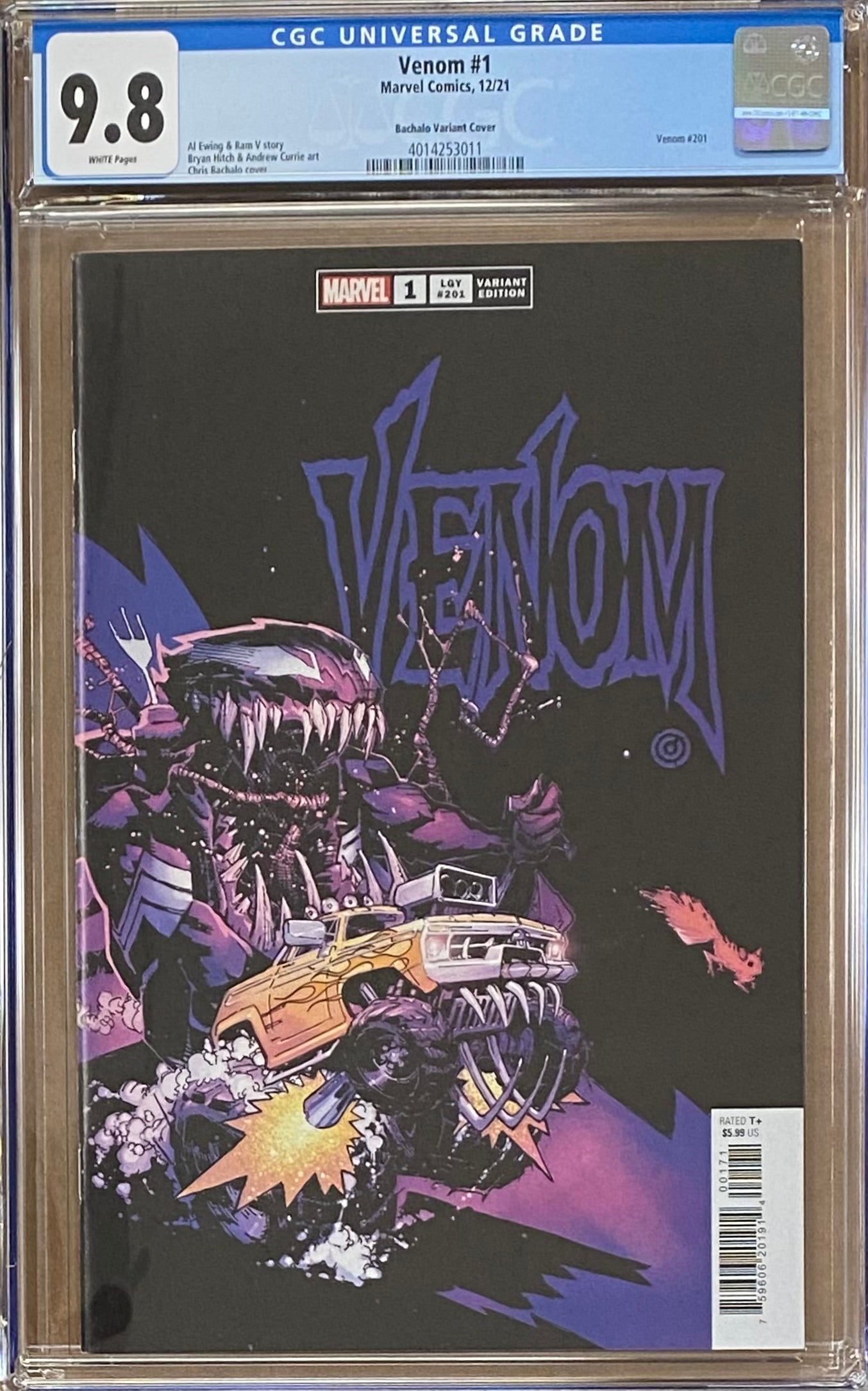 Venom #1 Bachalo Variant CGC 9.8
