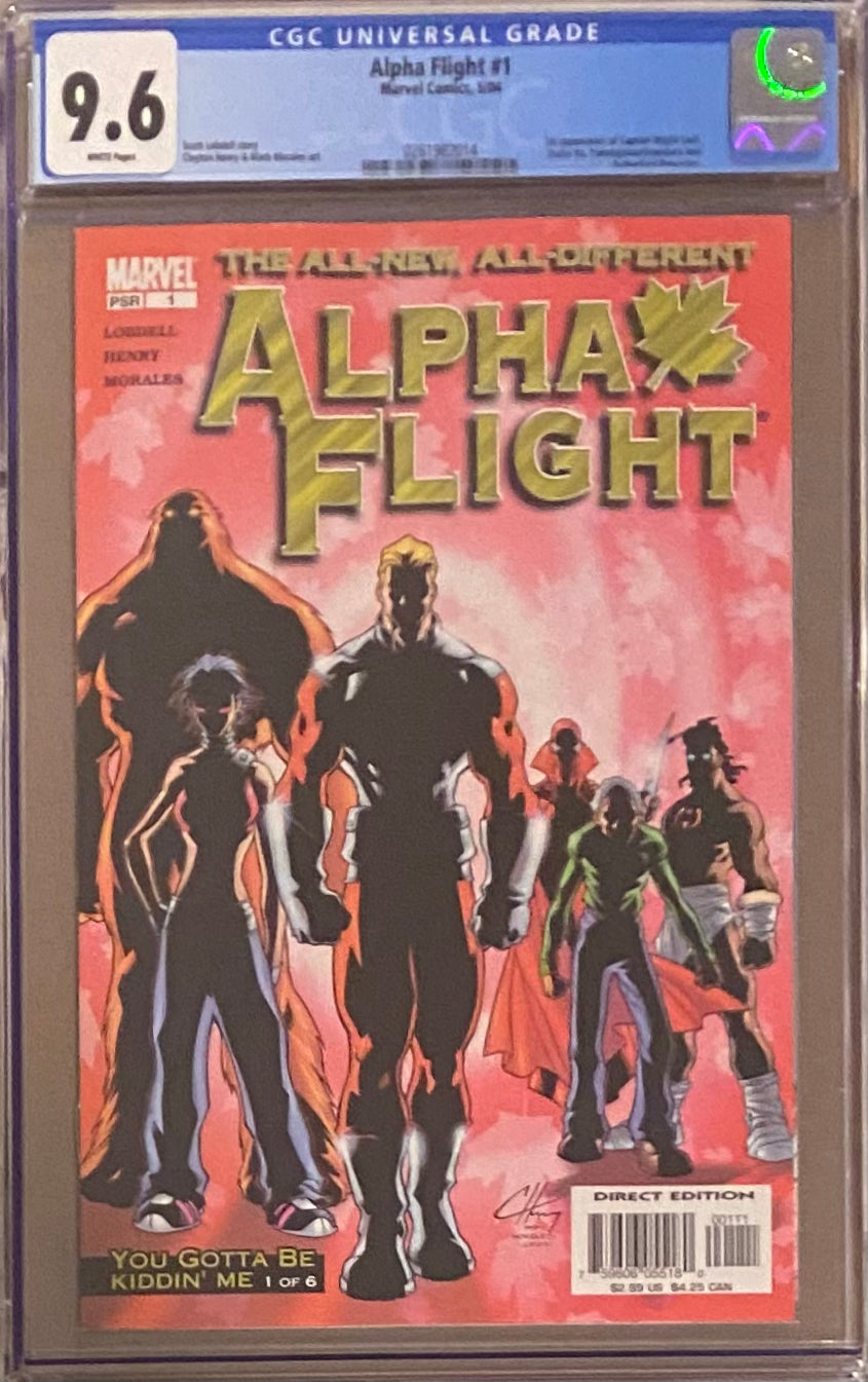 Alpha Flight #1 CGC 9.6