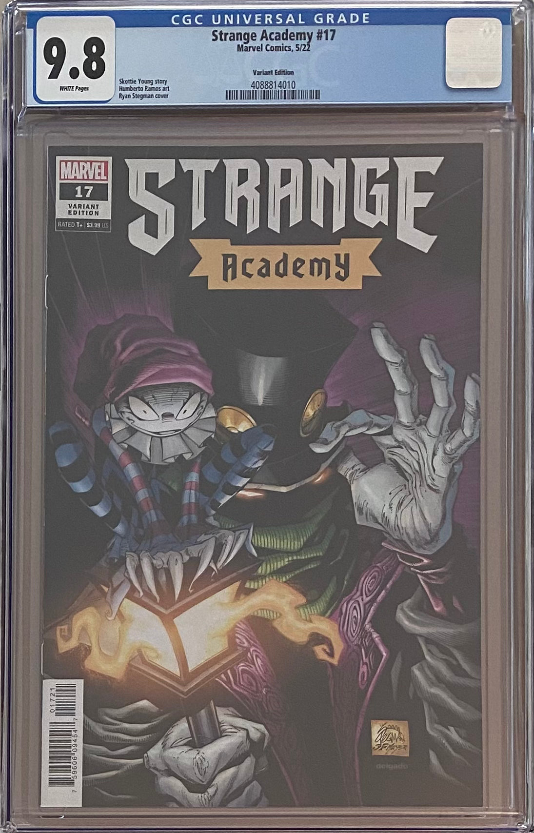 Strange Academy #17 Stegman Variant CGC 9.8