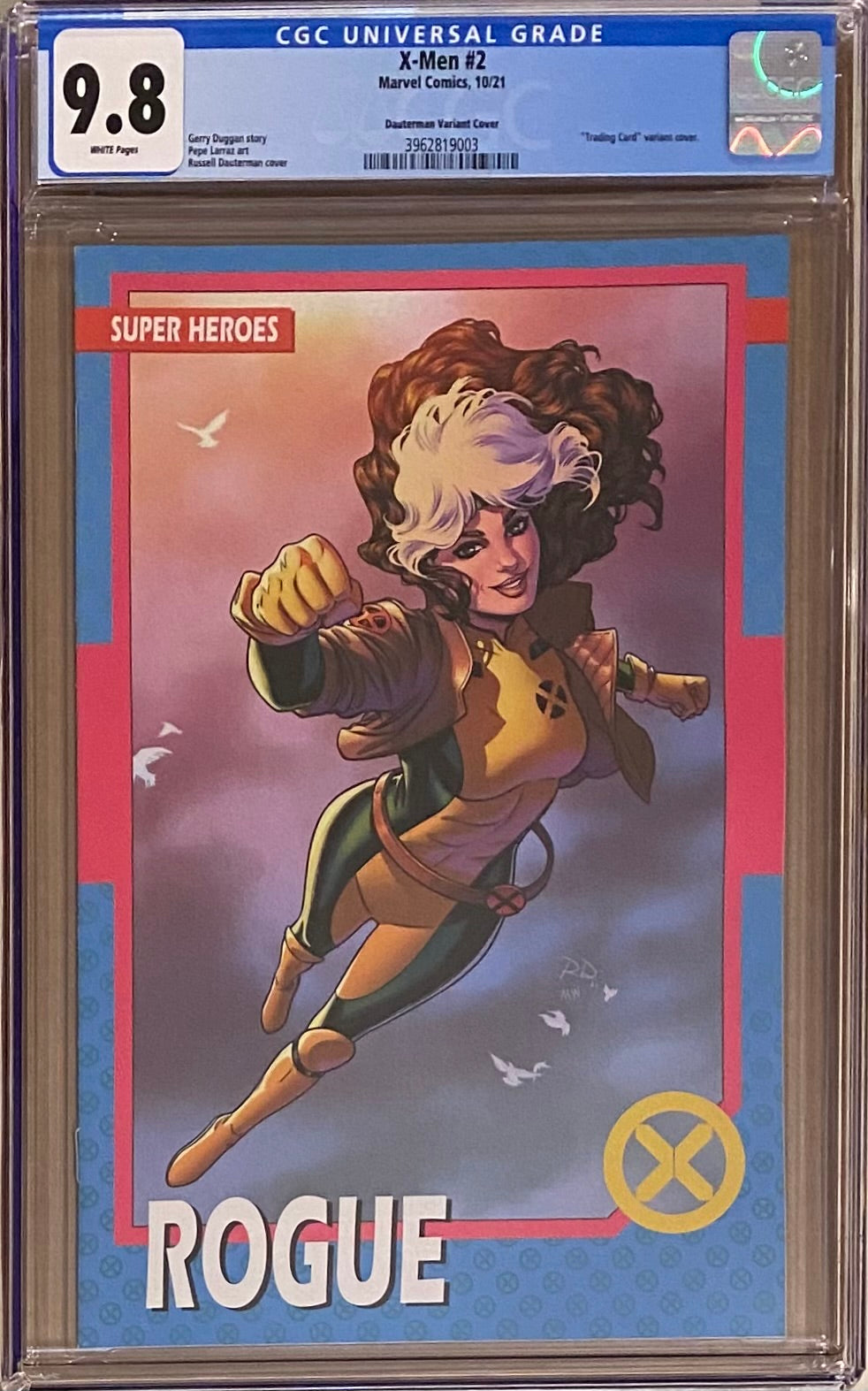 X-Men #2 Trading Card Variant CGC 9.8