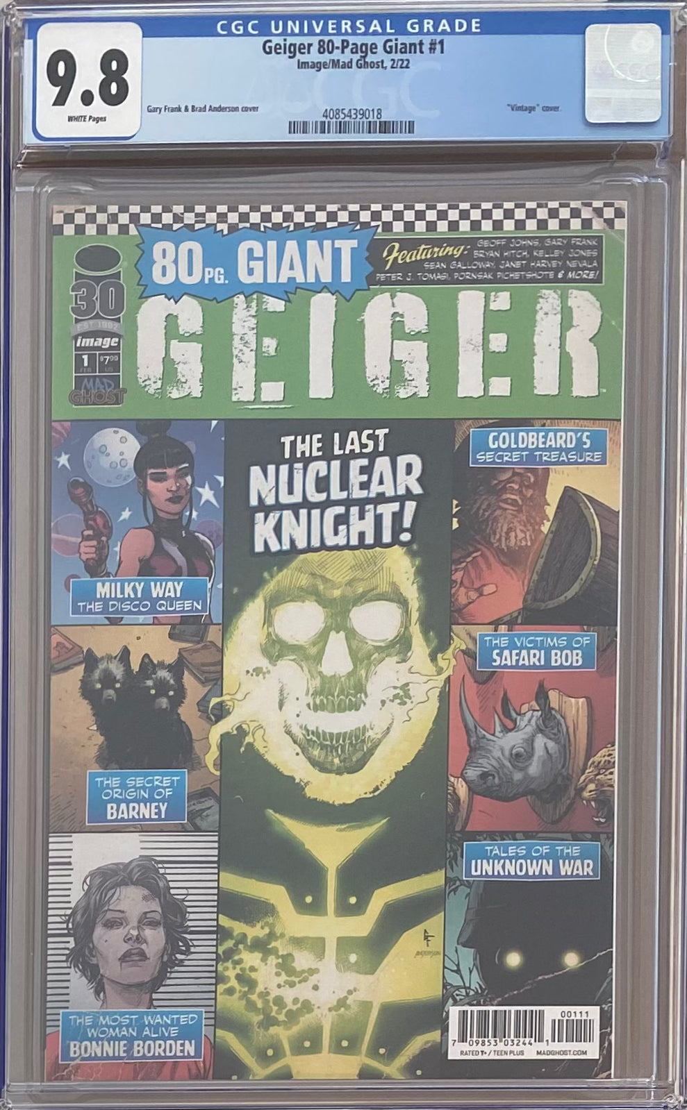 Geiger 80-Page Giant #1 CGC 9.8