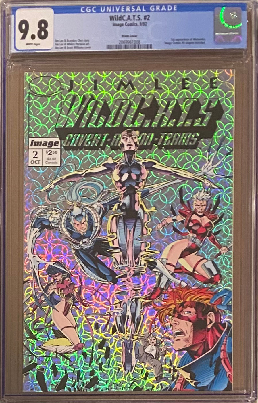 WildC.A.T.S. #2 Prism Cover CGC 9.8