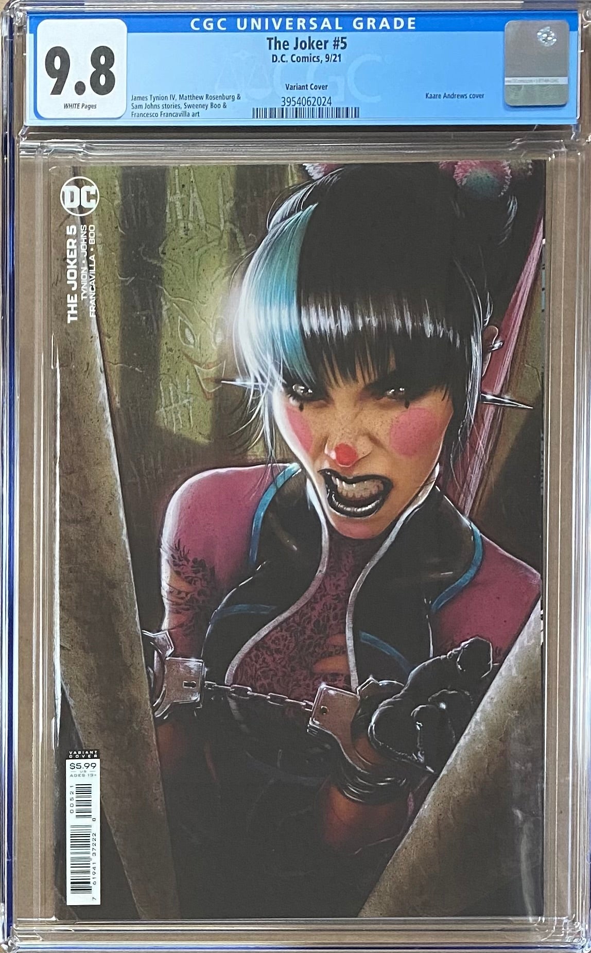 The Joker #5 Andrews Variant CGC 9.8