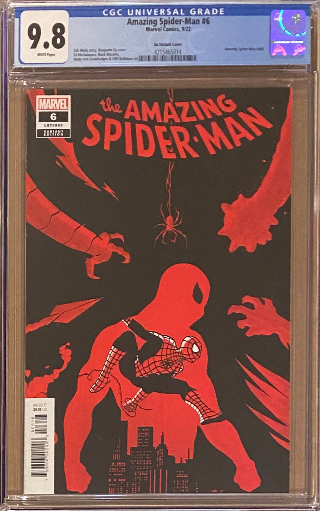 Amazing Spider-Man #6 (#900) Su Variant CGC 9.8