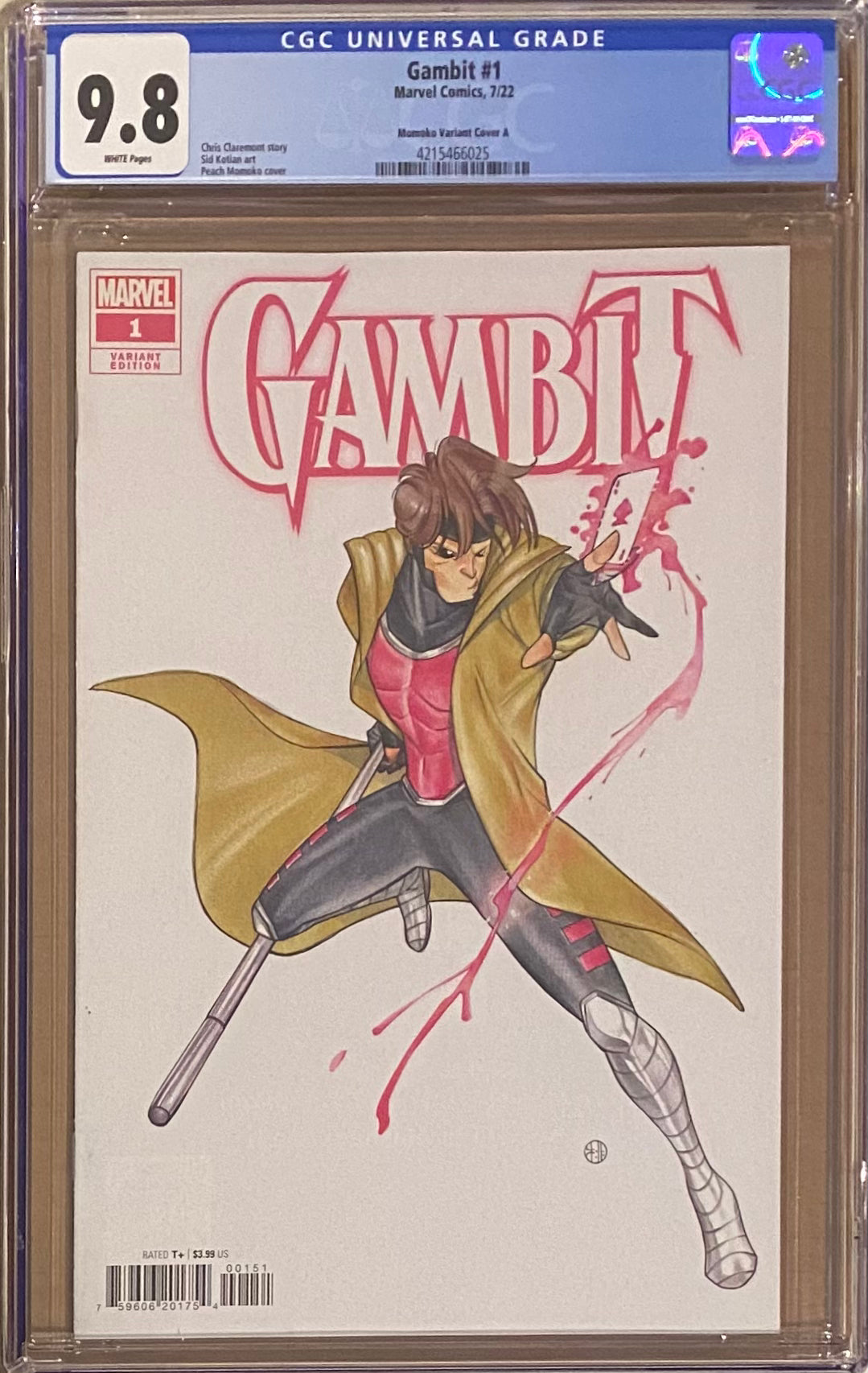 Gambit #1 Momoko Variant CGC 9.8