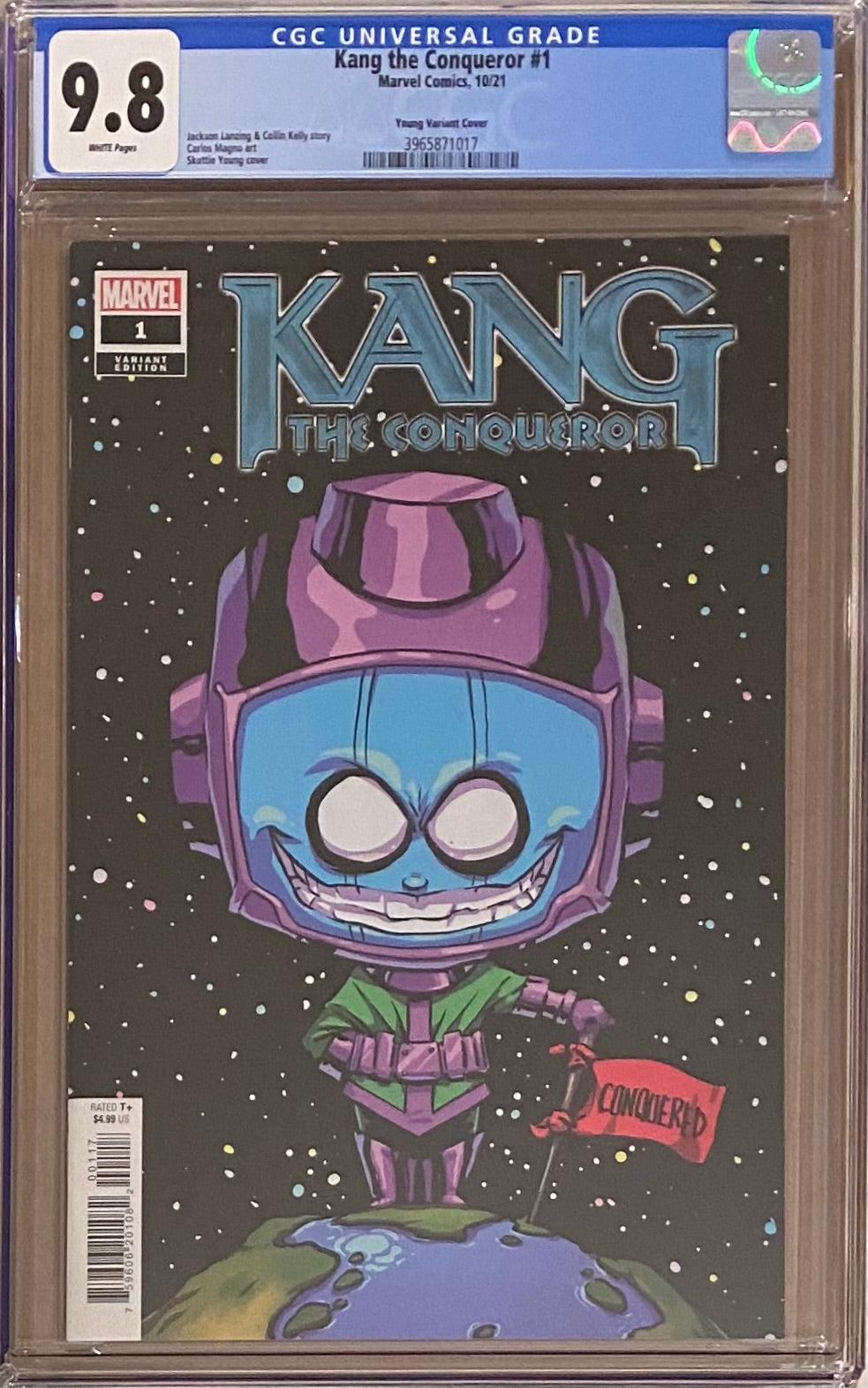 Kang the Conqueror #1 Young Variant CGC 9.8