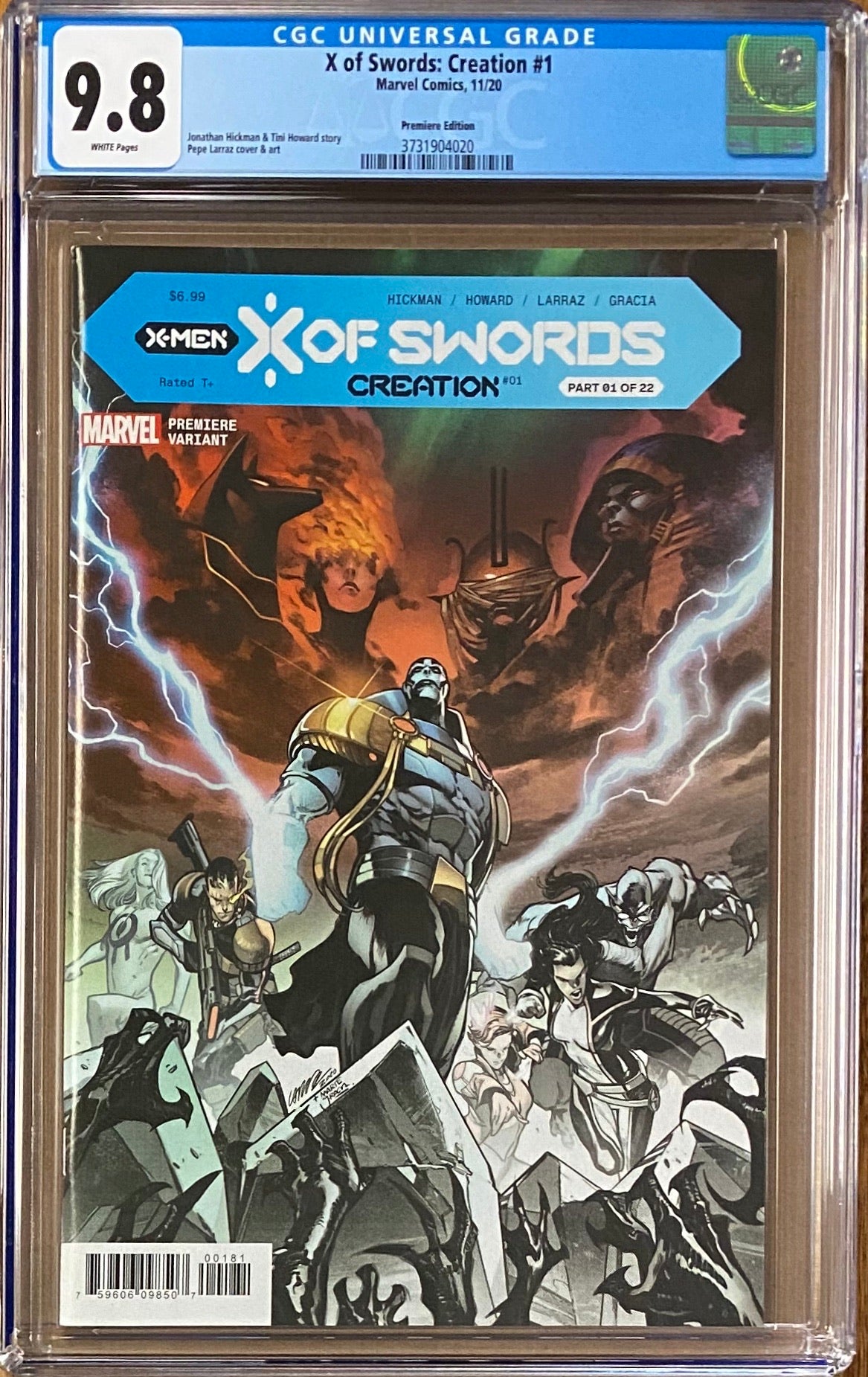 X of Swords: Creation #1 Premiere Edition Variant CGC 9.8