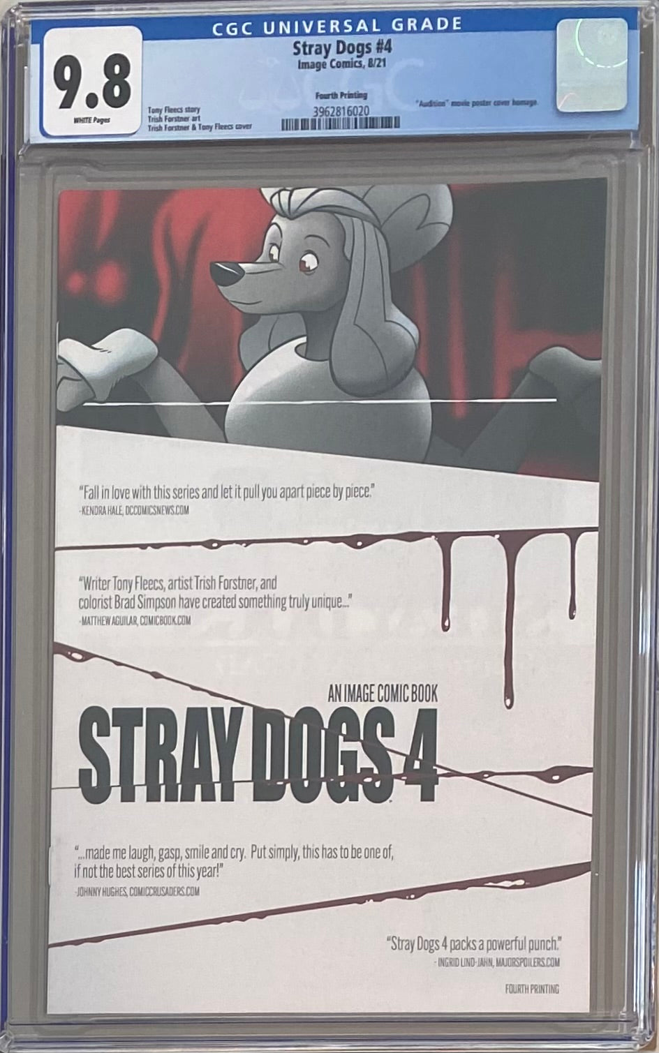 Stray Dogs #4 Fourth Printing CGC 9.8