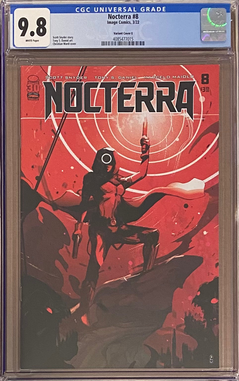 Nocterra #8 Ward 1:25 Retailer Incentive Variant CGC 9.8