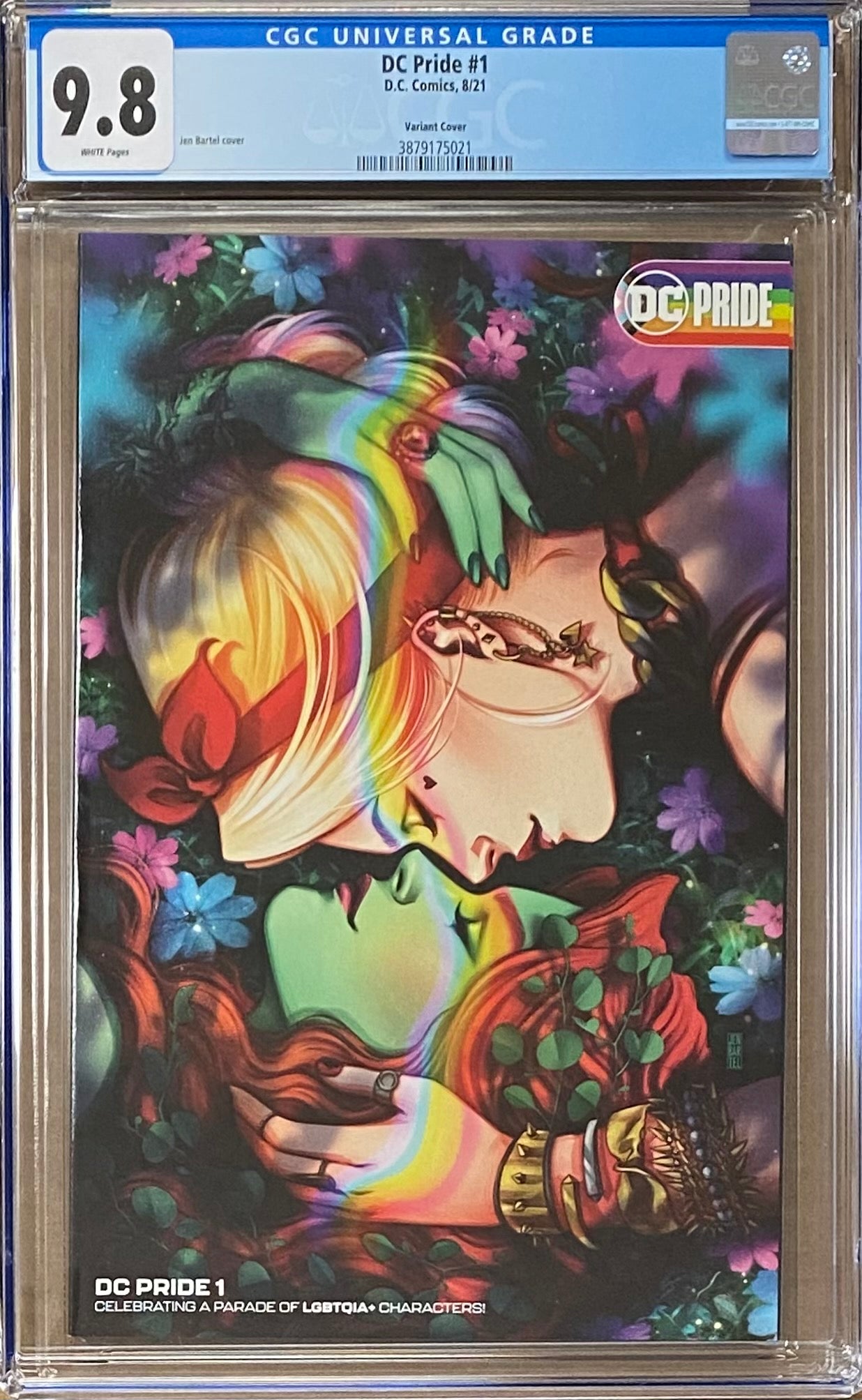 DC Pride #1 Bartel "Pride" Variant CGC 9.8