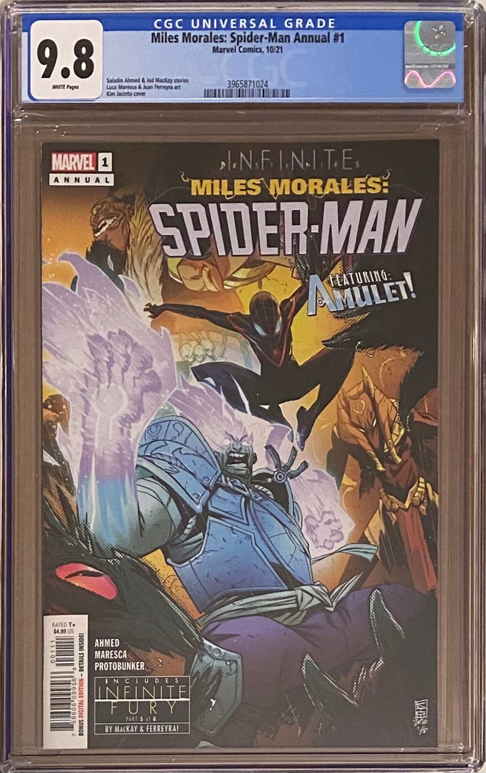 Miles Morales: Spider-Man Annual #1 CGC 9.8