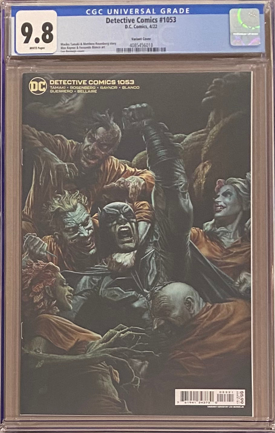 Detective Comics #1053 Bermejo Variant CGC 9.8