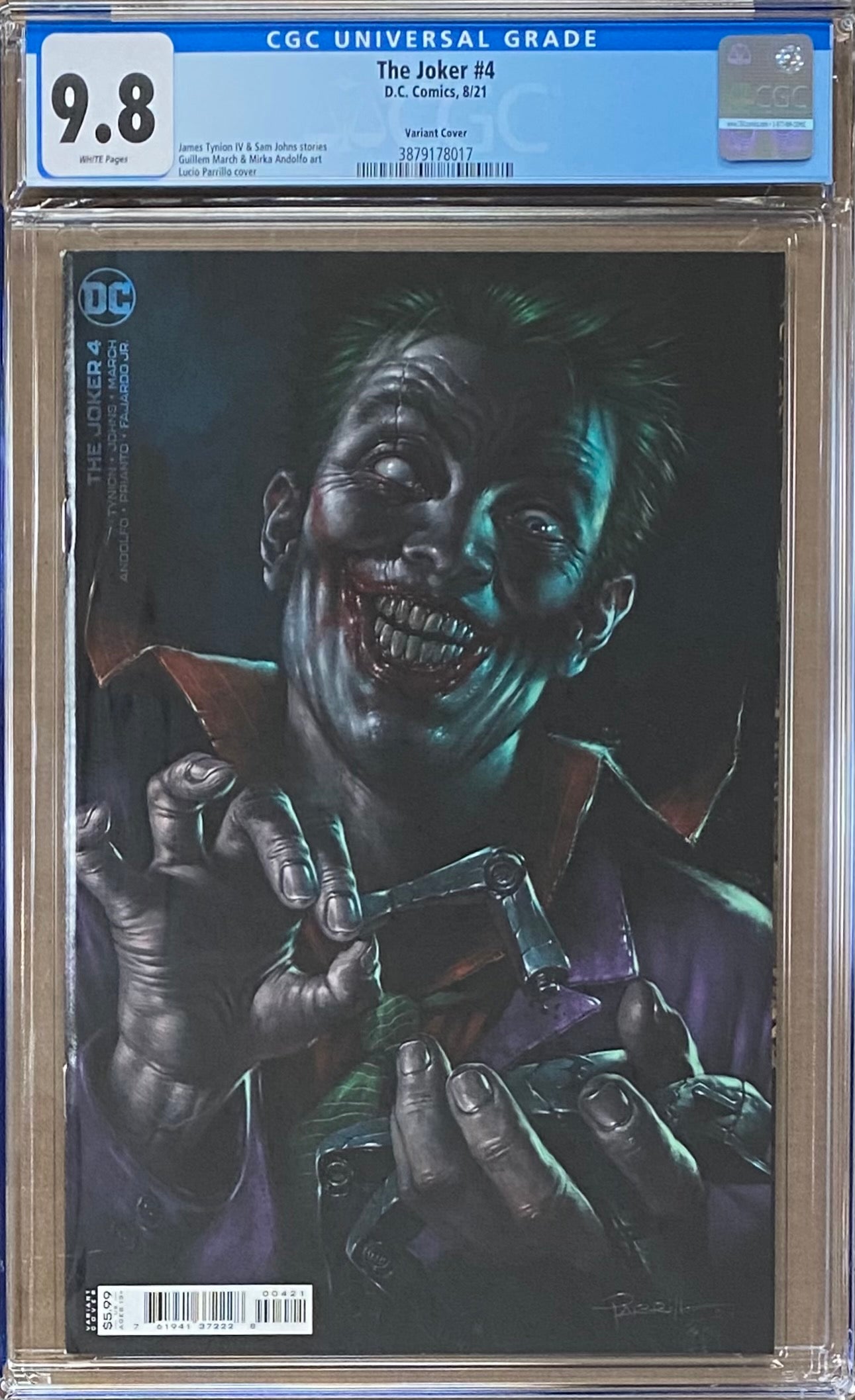 The Joker #4 Parrillo Variant CGC 9.8