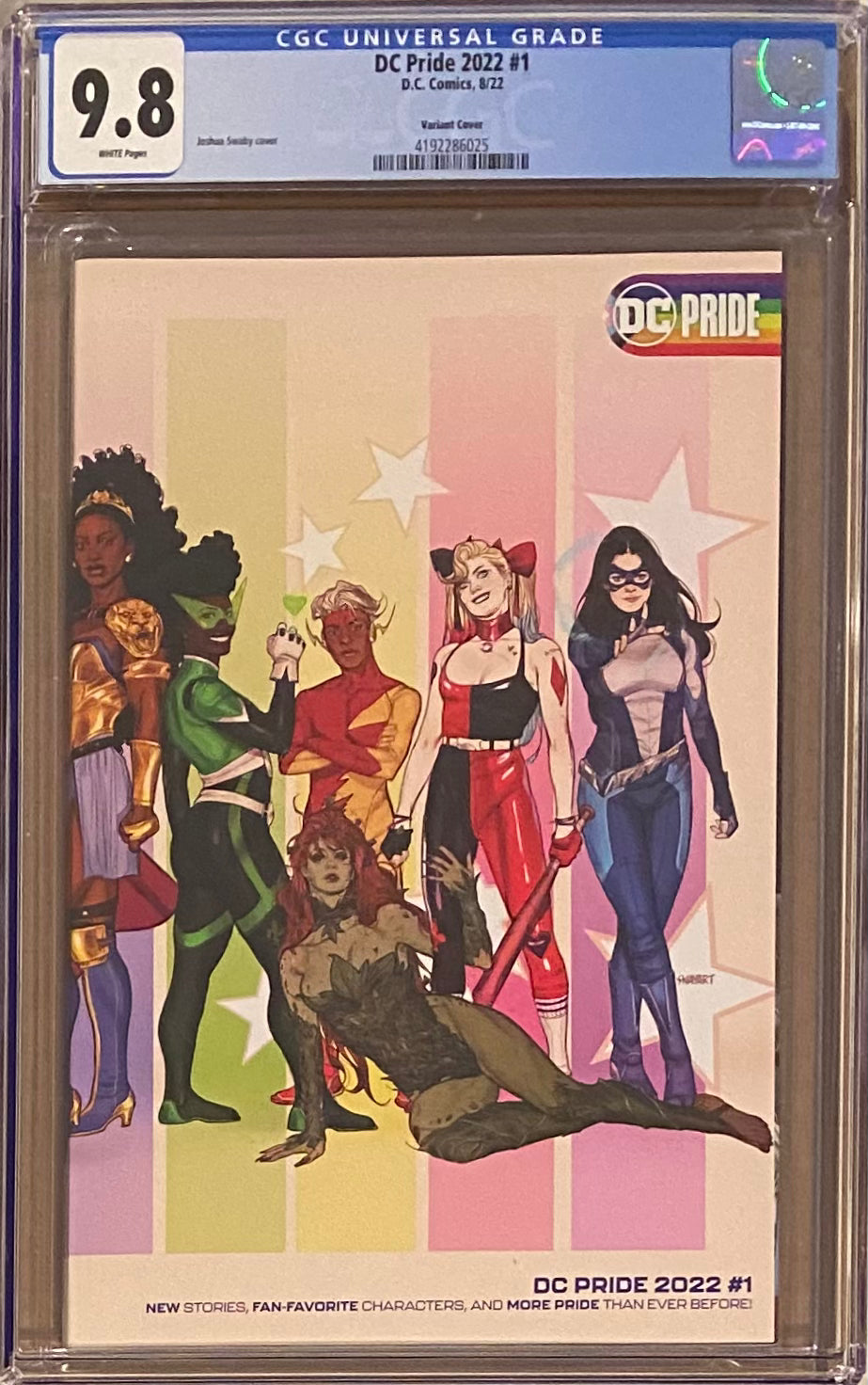 DC Pride 2022 #1 Swaby Variant CGC 9.8