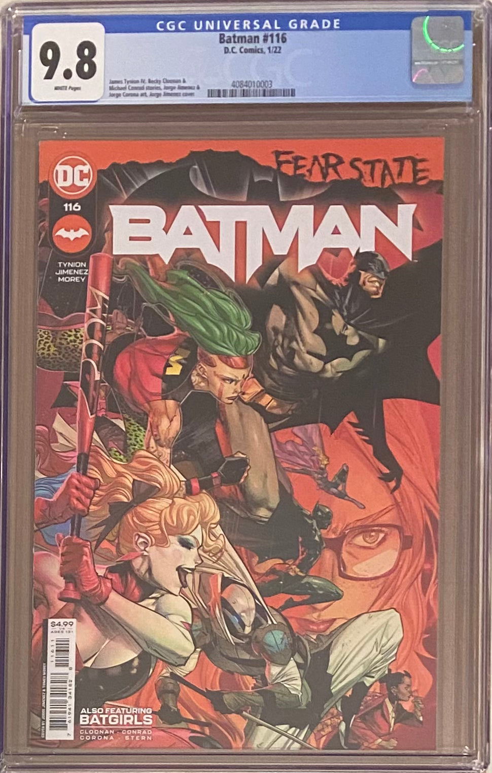 Batman #116 CGC 9.8