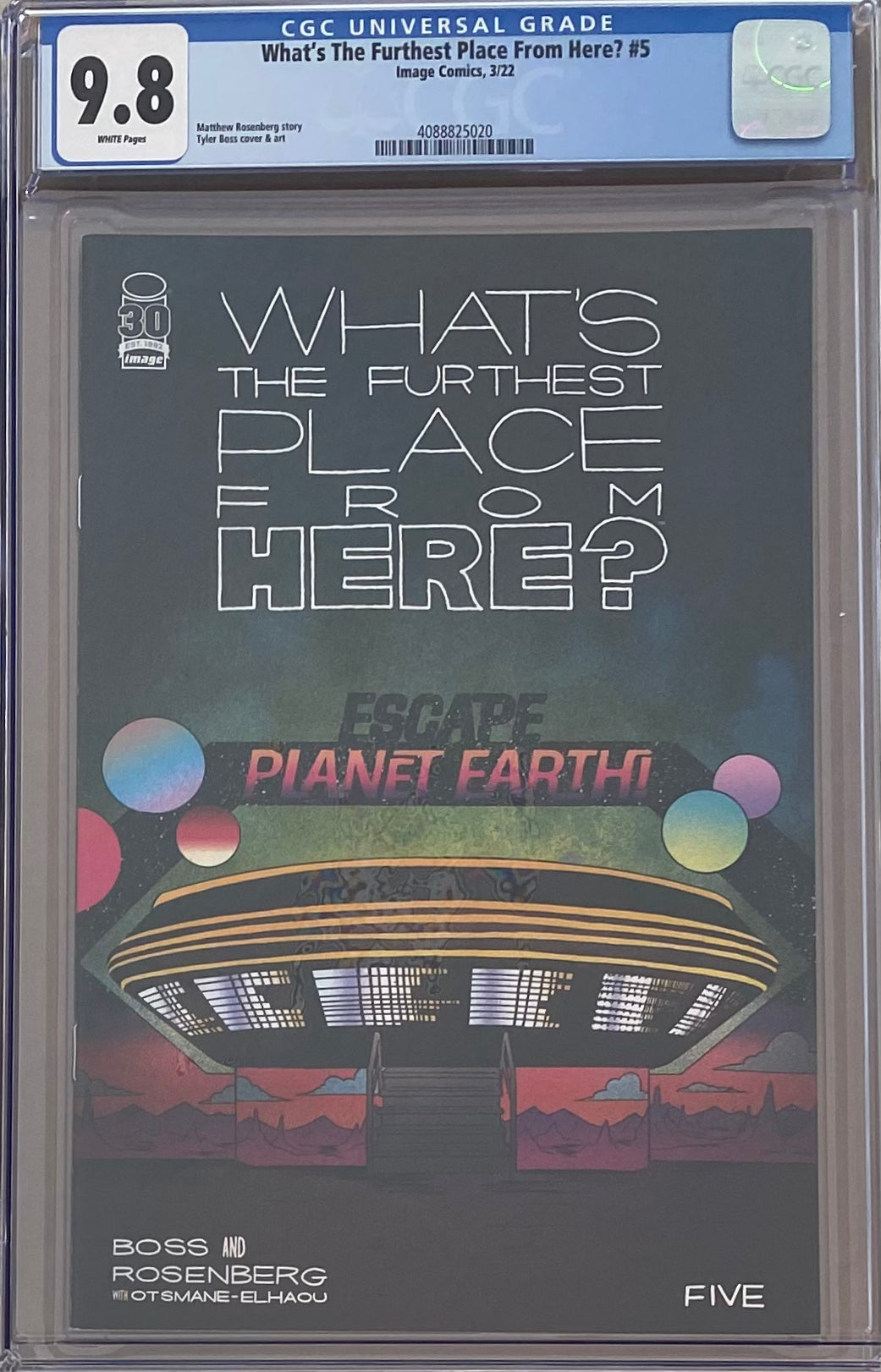 What's the Furthest Place From Here #5 CGC 9.8