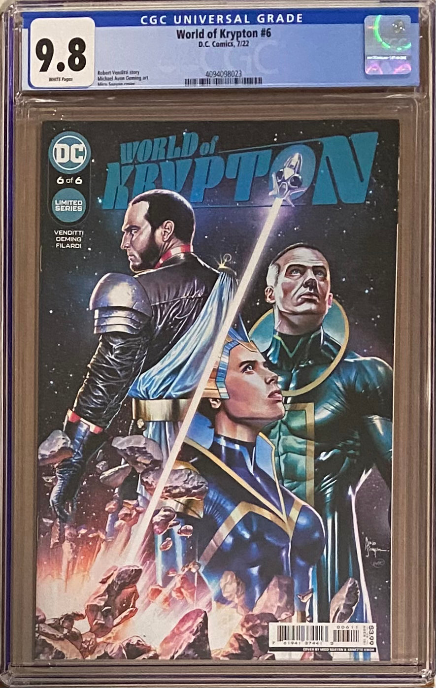 World of Krypton #6 CGC 9.8