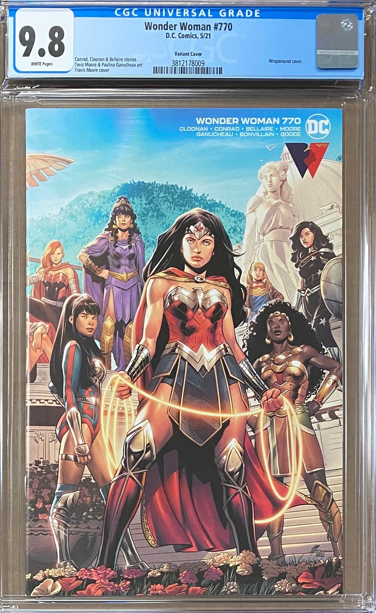 Wonder Woman #770 Wraparound Variant CGC 9.8