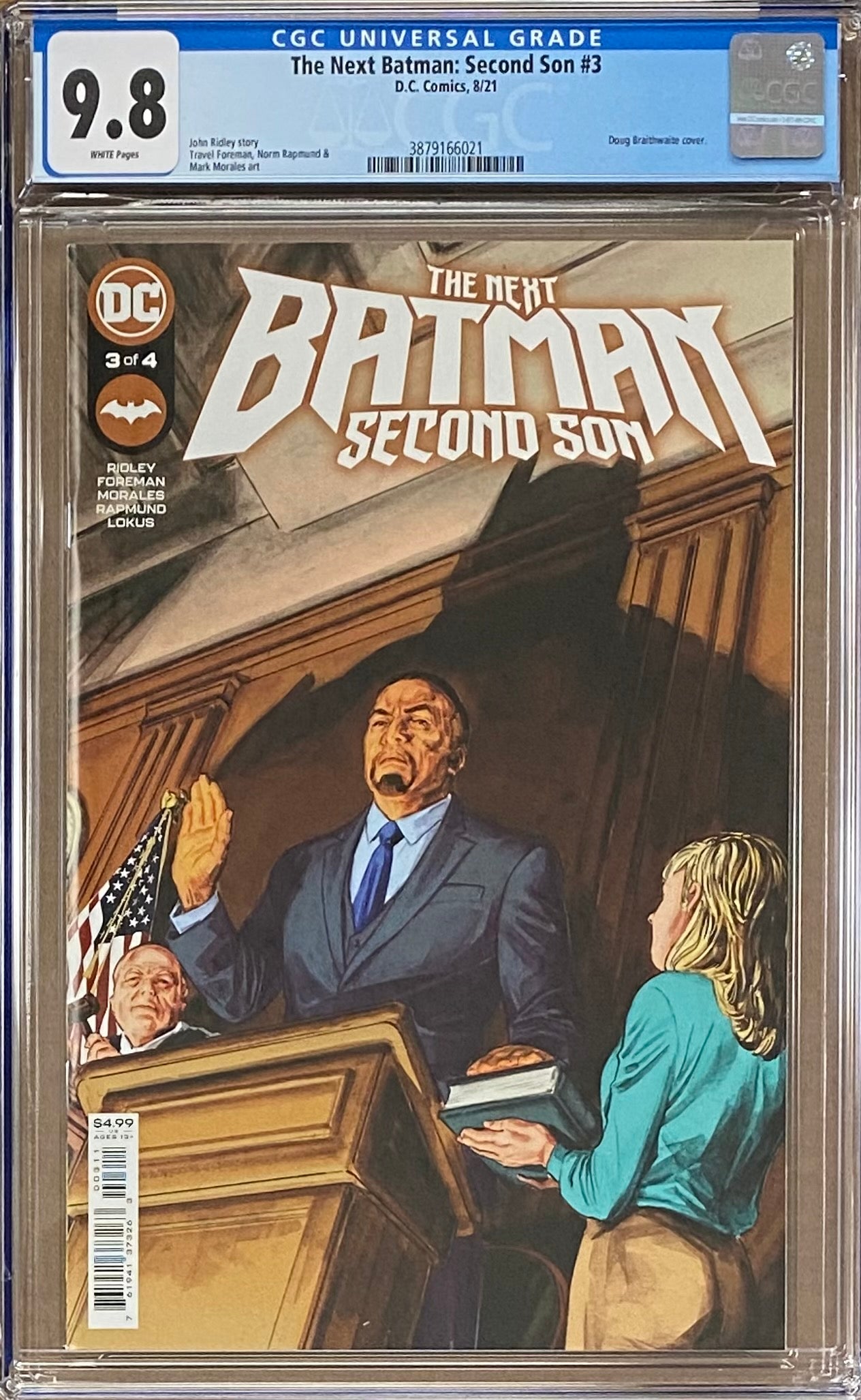 The Next Batman: Second Son #3 CGC 9.8