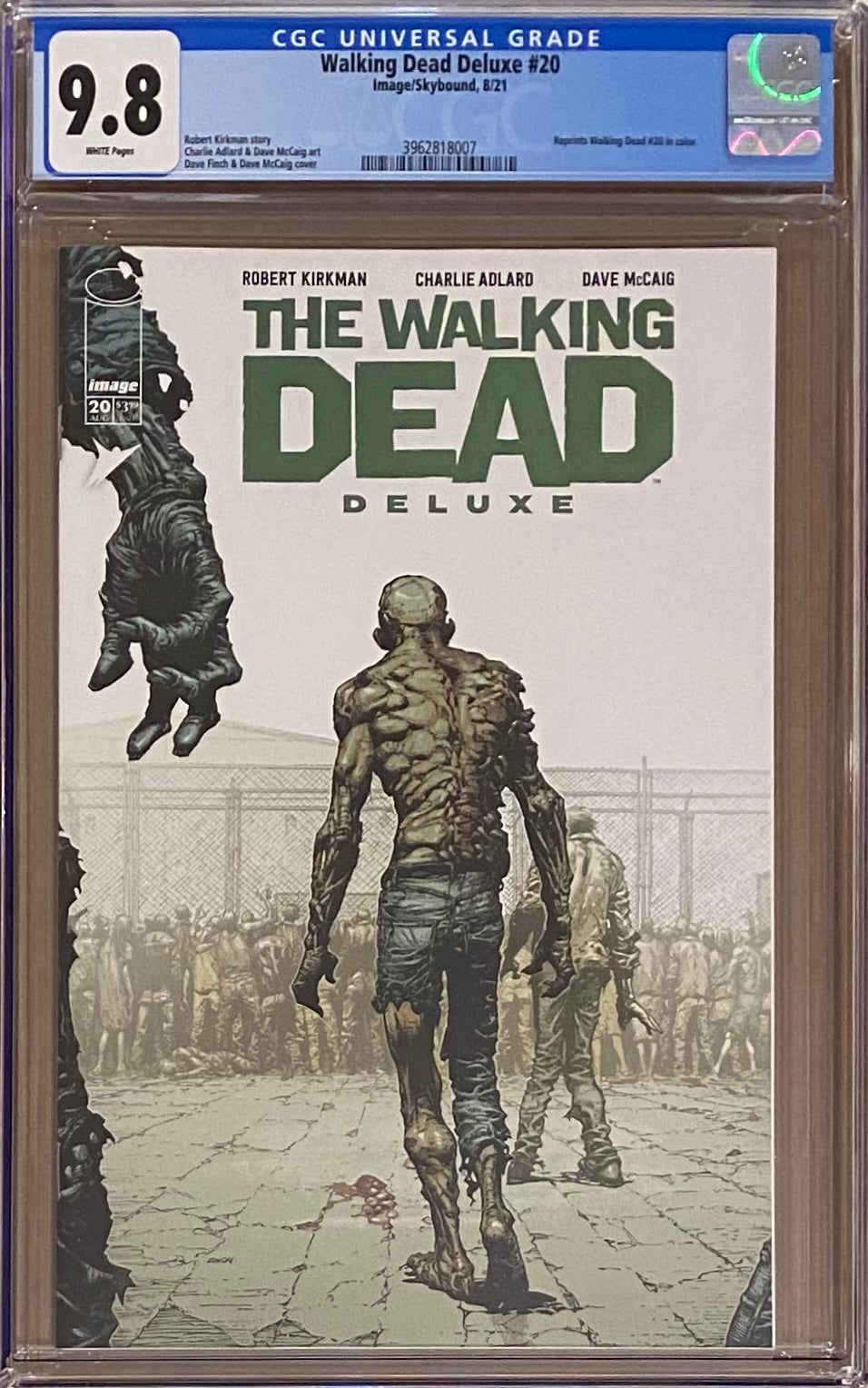 Walking Dead Deluxe #20 CGC 9.8