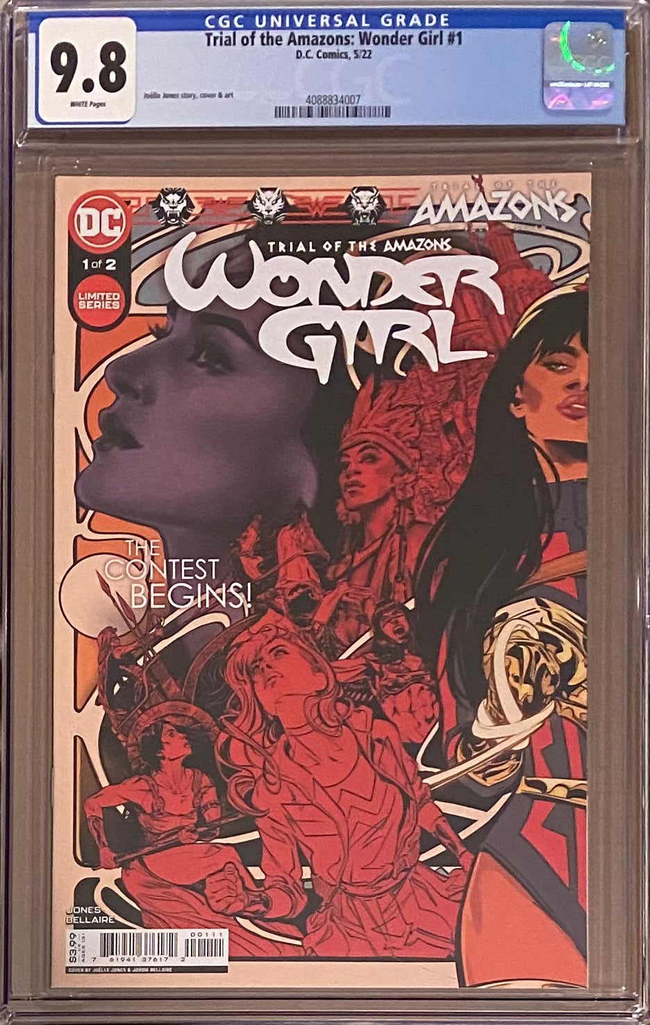 Trial of the Amazons: Wonder Girl #1 CGC 9.8